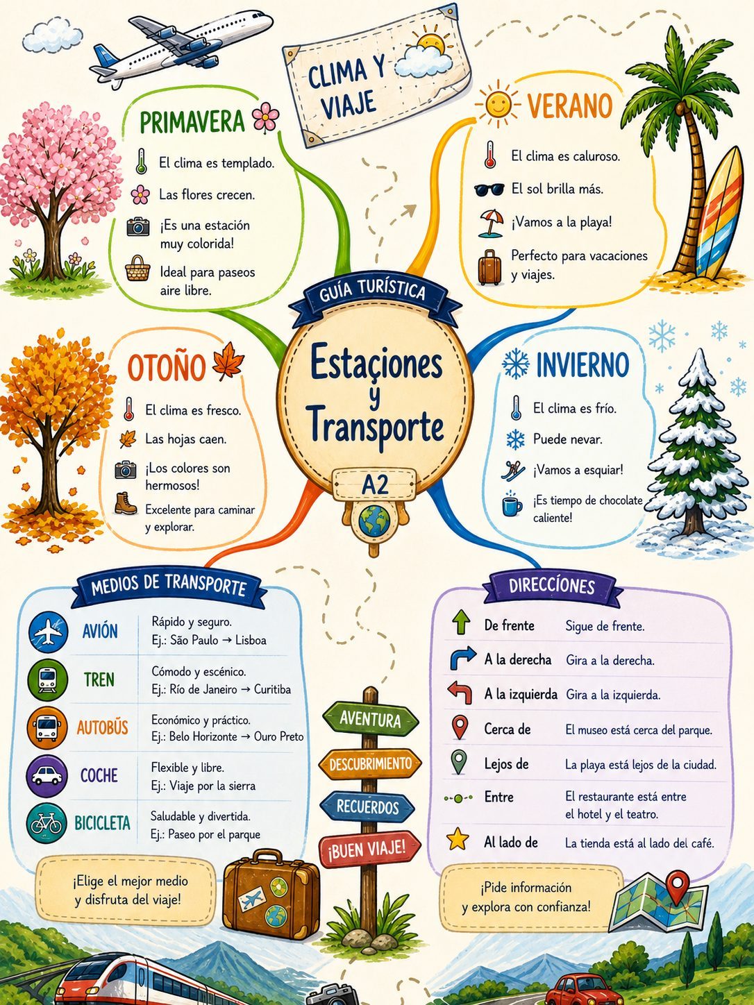 Clima y Viaje