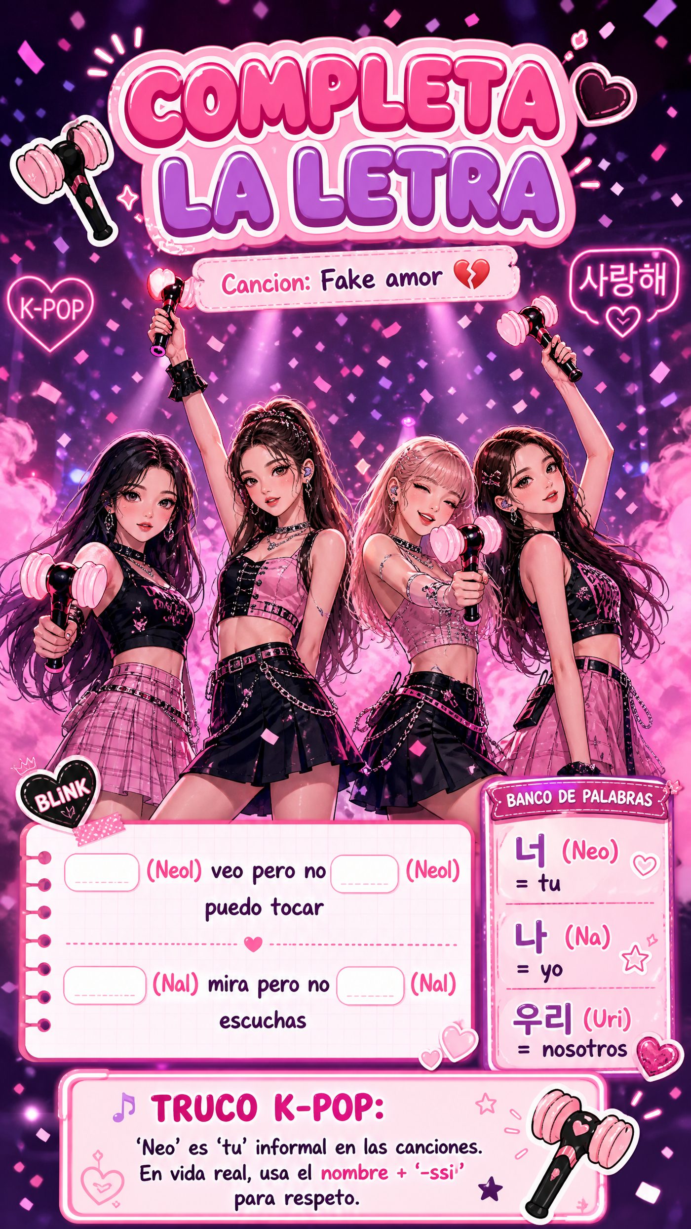 Completa la Letra