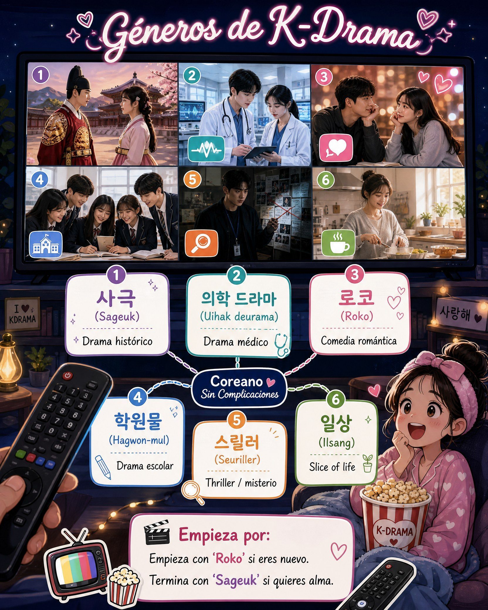 Géneros de K-Drama